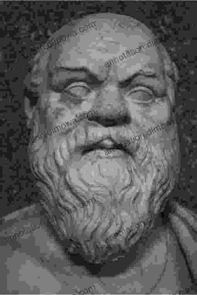 A Statue Of Socrates With A Question Mark Superimposed On His Face, Symbolizing The Questioning Of His True Nature BIG LIES: From Socrates To Social Media