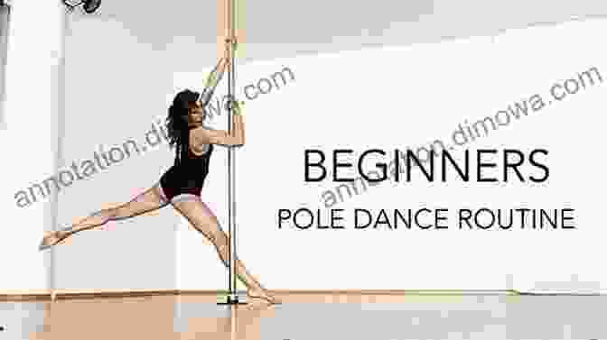 A Woman Performing A Creative Pole Dance Routine, Showcasing Her Own Unique Style And Sequences Pole Dance Advanced Lessons: Go Over Some Of Advanced Pole Moves Out There: Pole Dancing Tutorial Intermediate