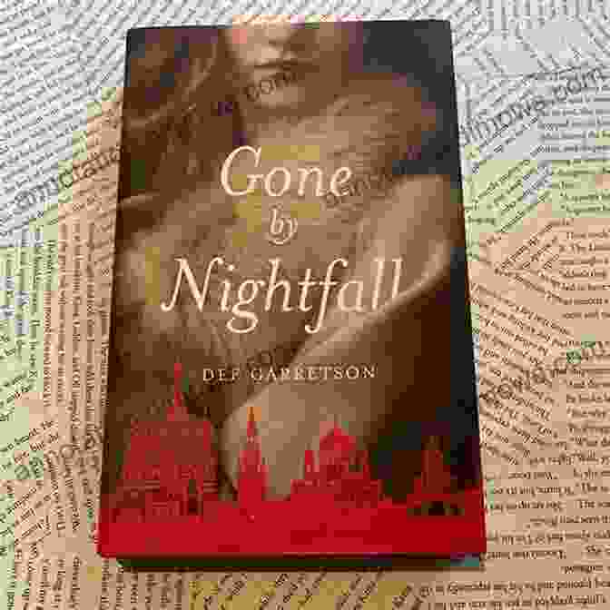 Gone By Nightfall Book Cover Featuring A Silhouette Of A Woman In The Moonlight Gone By Nightfall Dee Garretson