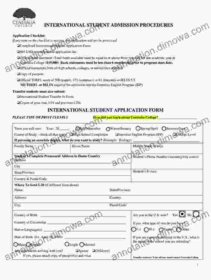 International Student Visa Application Form Secrets Of Study Work In AUSTRALIA: ENGLISH VERSION 1