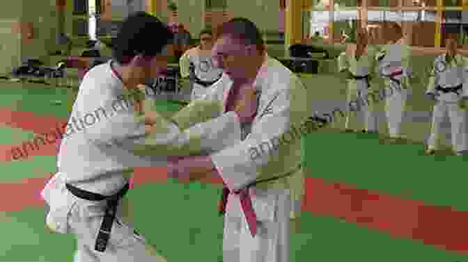 Judokas Practicing Kata In A Dojo Judo Kata: Practice Competition Purpose