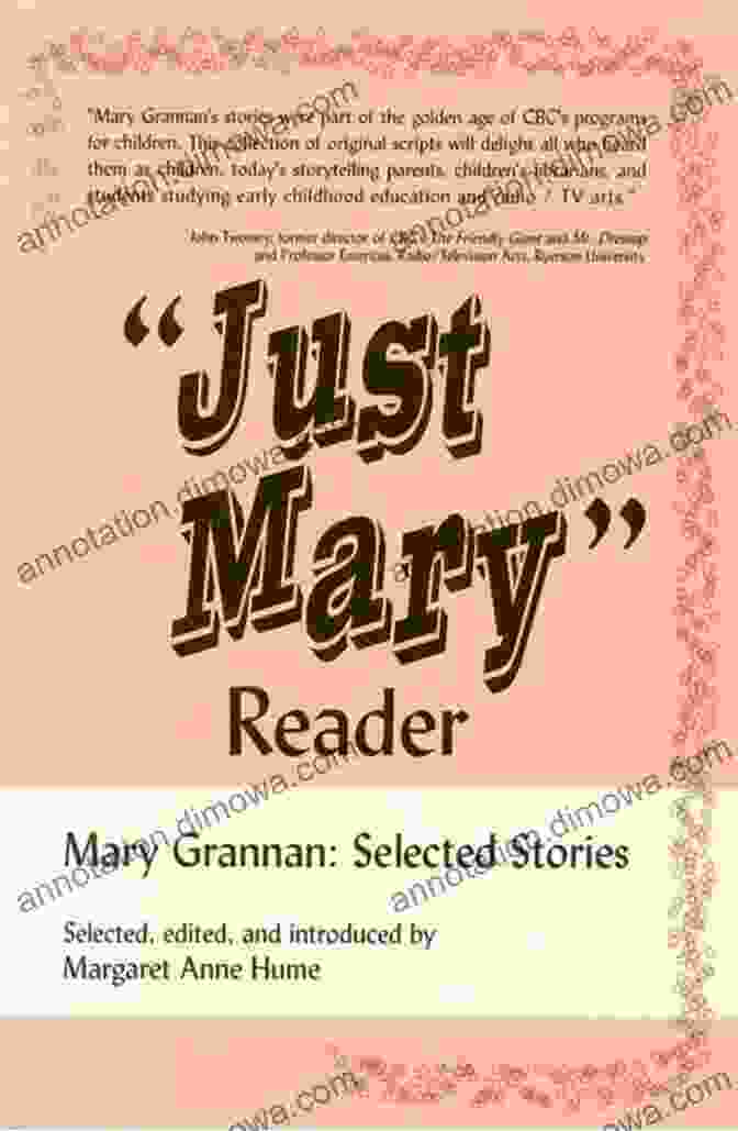 Just Mary Reader Mary Grannan Selected Stories Book Cover Just Mary Reader: Mary Grannan Selected Stories