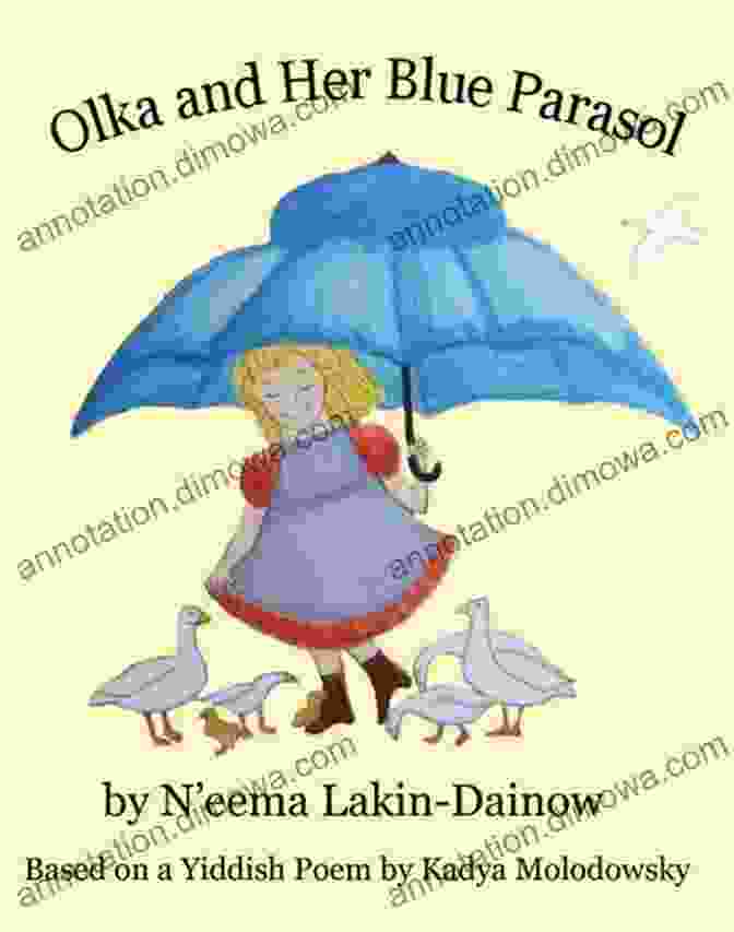 Olka And Her Blue Parasol Book Cover Olka And Her Blue Parasol