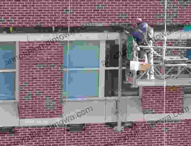 The Hotel St. George Undergoing Restoration, With Workers Repairing The Facade And Restoring Its Original Beauty. Saving The Hotel St George