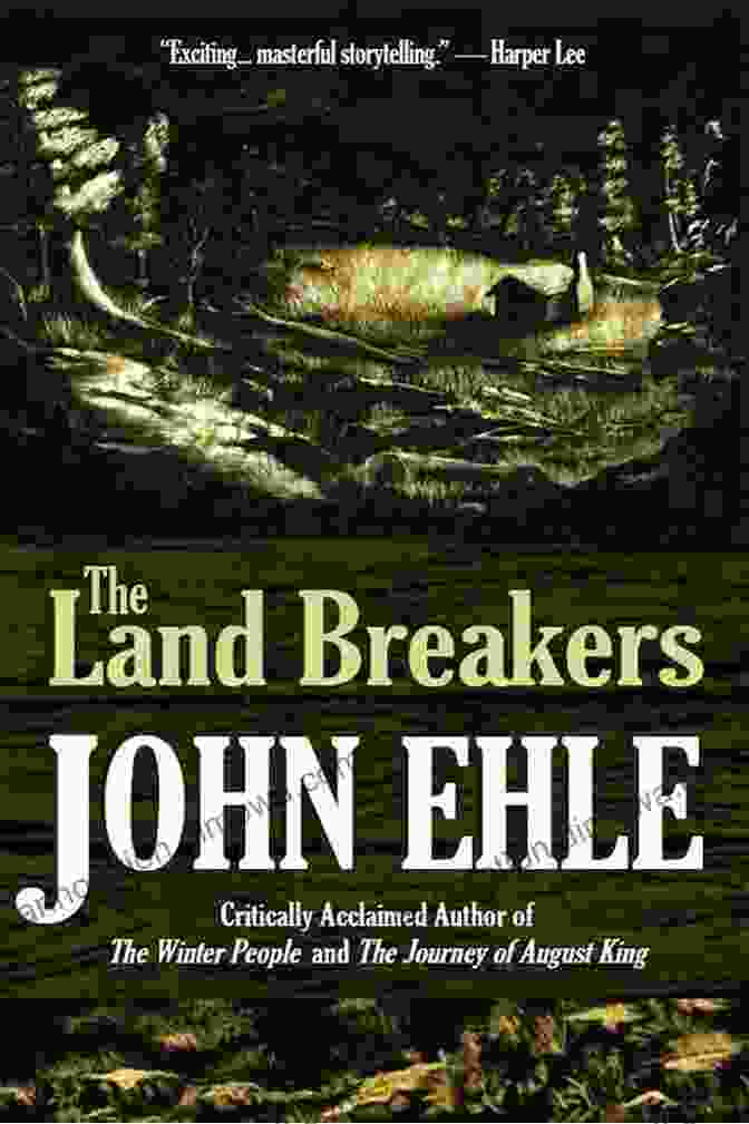 The Land Breakers Book Cover Featuring A Painting Of A Pioneer Family In A Wagon Crossing The Prairie The Land Breakers (NYRB Classics)