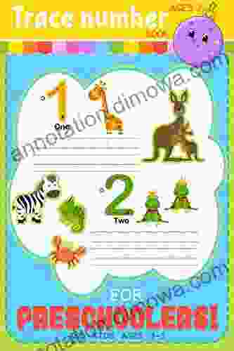 Trace Number For Preschoolers And Kids